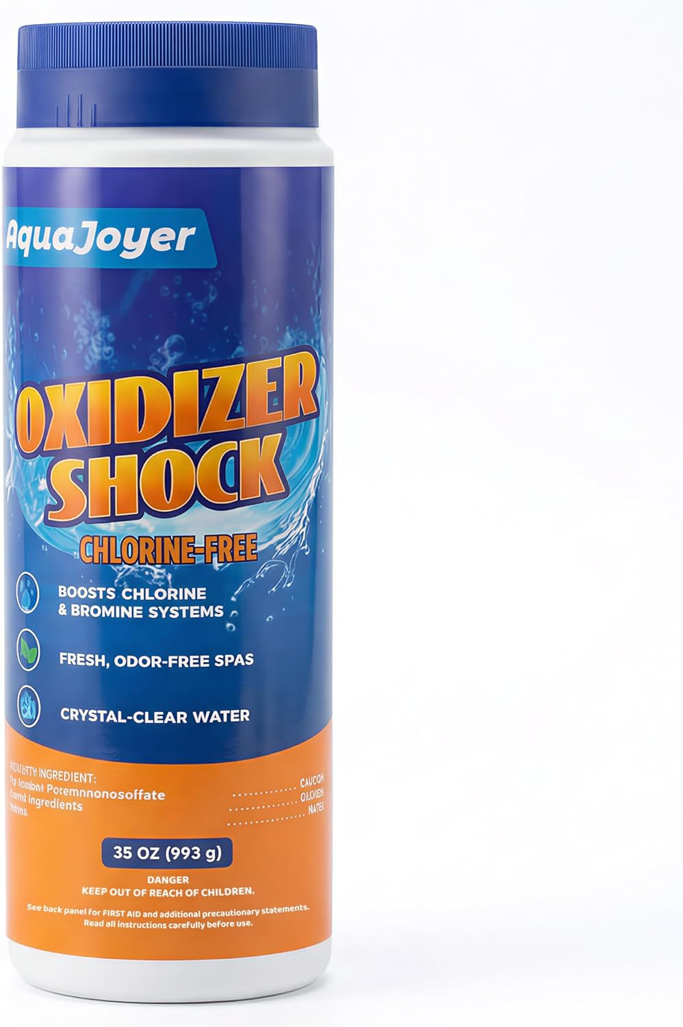 AquaJoyer Non-Chlorine Spa Shock, 35oz (1 Pack)