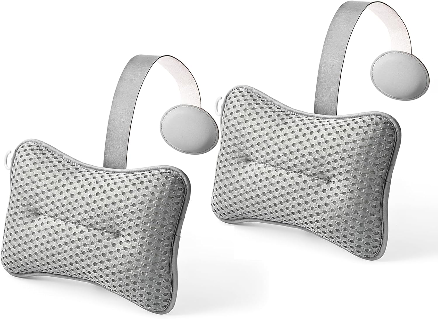 Hugabow 2-Pack Large Hot Tub & Spa Pillow, Grey